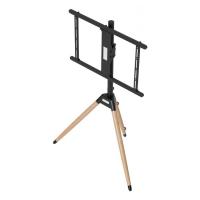 Gembird TVS-75ST-01 TV mount/stand 190.5 cm (75'') Black, Wood, view image 7 of 10