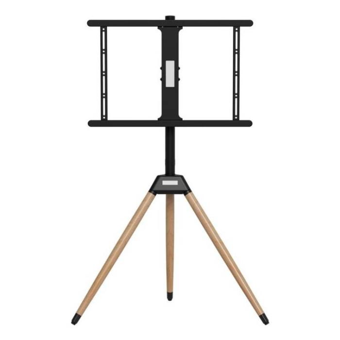 Gembird TVS-75ST-01 TV mount/stand 190.5 cm (75'') Black, Wood — image 6 of 10