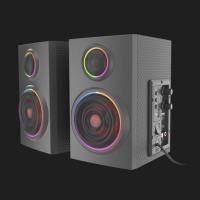 GENESIS Helium 300 BT speaker set 24 W PC/Laptop Black 2.0 channels 2-way Bluetooth