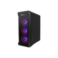 GENESIS Irid 505 ARGB Midi Tower Black, Transparent
