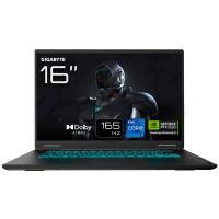 GIGABYTE Gaming A16 CVHI3ES864SD Intel® Core™ i7 i7-13620H Laptop 40.6 cm (16'') WUXGA 32 GB DDR5-SDRAM 1 TB SSD NVIDIA GeForce RTX 5060 Wi-Fi 6E (802.11ax) FreeDOS Black