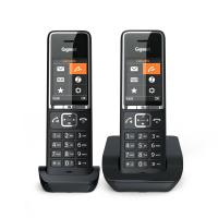 Gigaset COMFORT 550 duo Analog telephone Caller ID Black