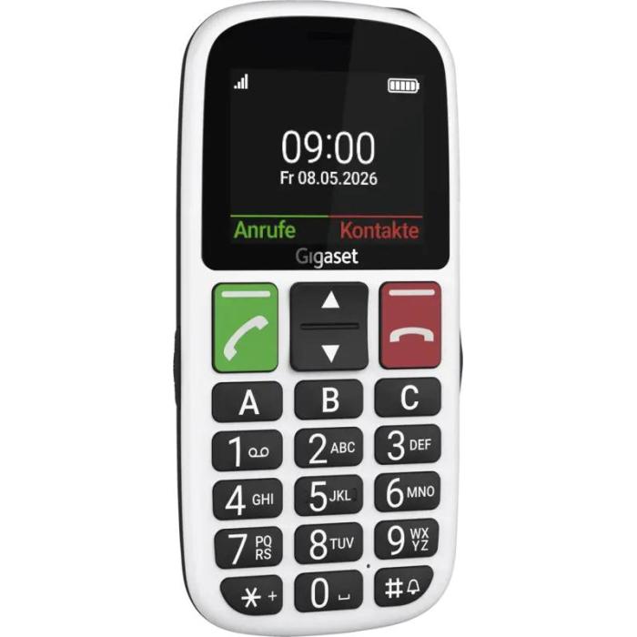 Gigaset GL30 5.59 cm (2.2'') 106 g Cream Senior phone — image 8 of 10