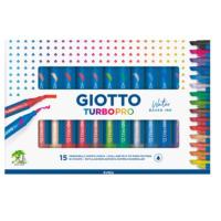 Giotto F427800 felt pen Assorted colours 15 pc(s)