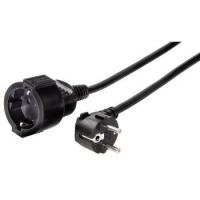 Hama 00047869 power extension 3 m 1 AC outlet(s) Black