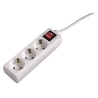 Hama 69030382 power extension 3 AC outlet(s) Indoor White