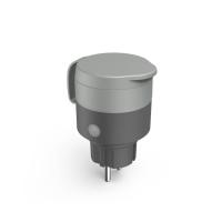 Hama Outdoor socket-outlet Type E Grey
