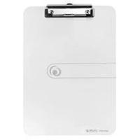 Herlitz 11205697 clipboard A4 Metal, Plastic, Polystyrene Transparent