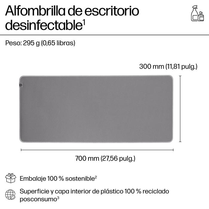 HP 205 Sanitizable Desk Mat — image 4 of 8