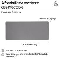 HP 205 Sanitizable Desk Mat, view image 4 of 8