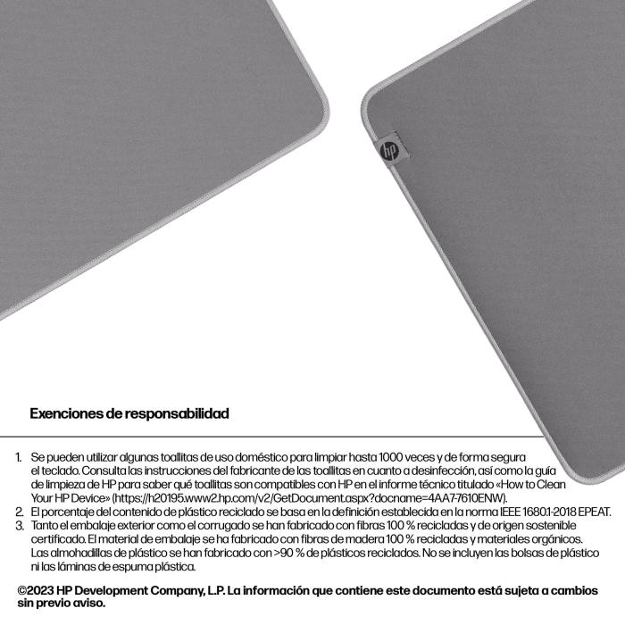 HP 205 Sanitizable Desk Mat — image 6 of 8