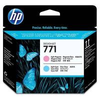 HP 771 Light Magenta/Light Cyan DesignJet Printhead print head Inkjet