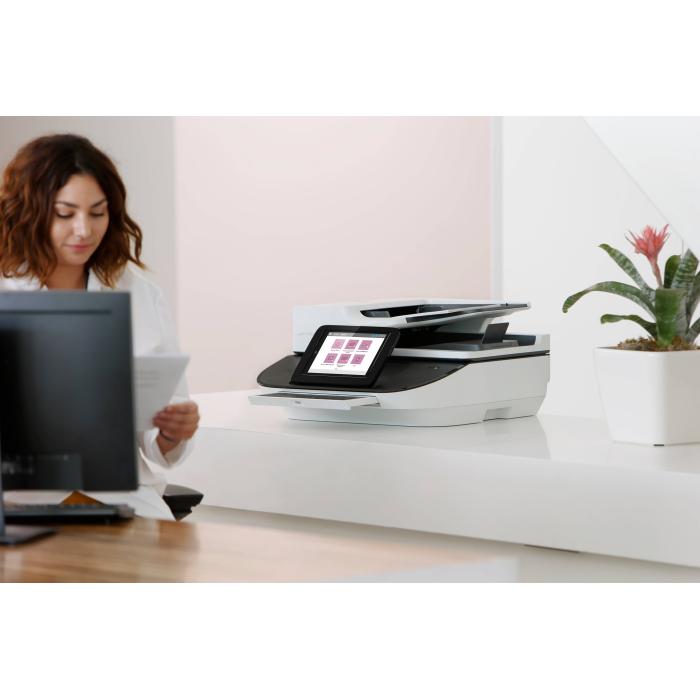 HP Flow 8500 fn2 Flatbed & ADF scanner — image 12 of 14