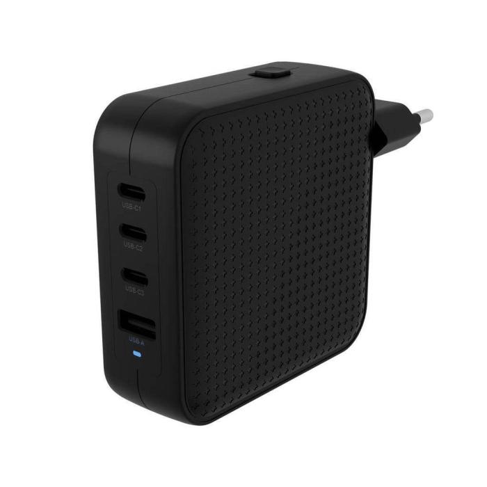 HYPER HyperJuice 100W USB-C GaN Travel Charger - Black — image 2 of 10