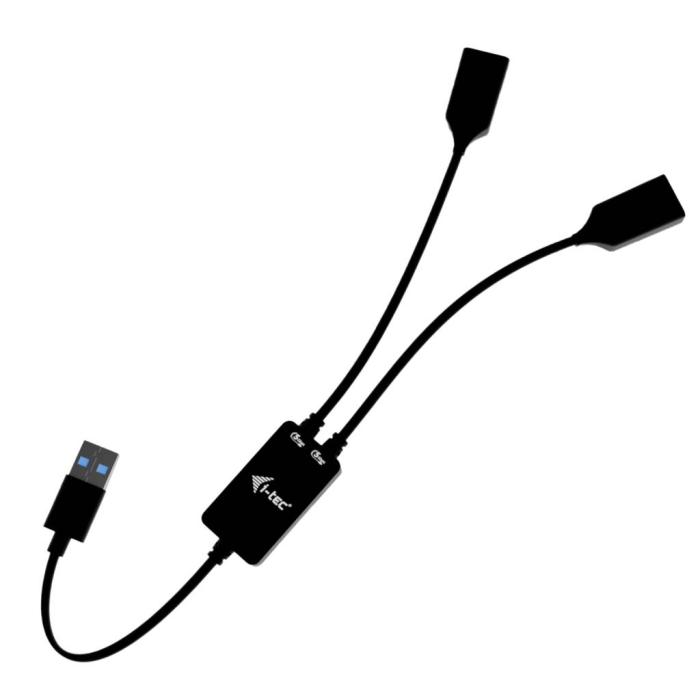 i-tec USB-A Cable HUB 2 port (2x USB-A)