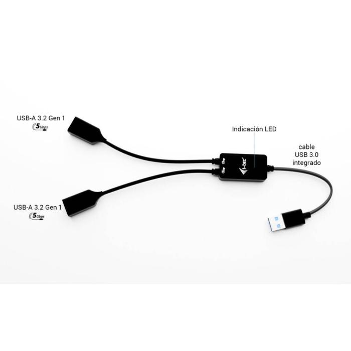 i-tec USB-A Cable HUB 2 port (2x USB-A) — image 17 of 20