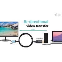 i-tec USB-C DisplayPort Bi-Directional Cable Adapter 8K/30Hz 150cm, view image 2 of 3