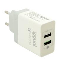 iggual IGG317389 mobile device charger Universal White AC Fast charging Indoor