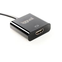 iggual IGG318041 video cable adapter 0.25 m DisplayPort HDMI Black