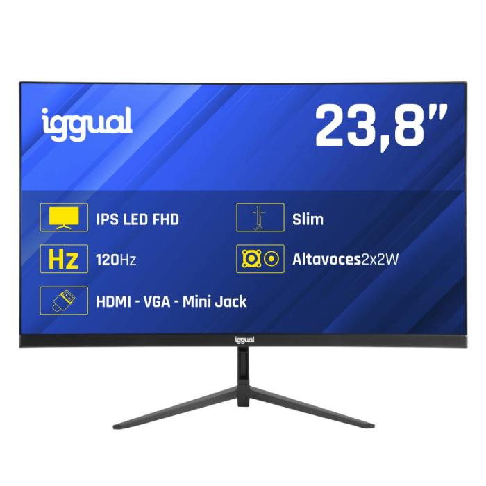 iggual IGG320921 computer monitor 60.5 cm (23.8'') 1920 x 1080 pixels Full HD LED Black — image 9 of 16