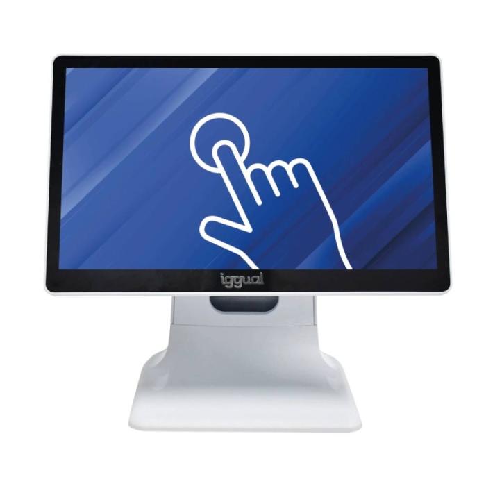 iggual IGG321027 POS system 8350U 1.7 GHz 39.6 cm (15.6'') 1920 x 1080 pixels Touchscreen White — image 6 of 8