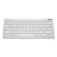 iggual TKL-BK keyboard Universal Bluetooth QWERTY Spanish Silver