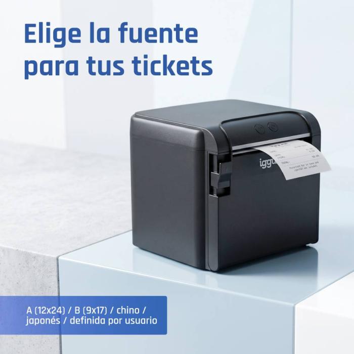 iggual TP9000 label printer Direct thermal 203 x 203 DPI 300 mm/sec Wired Ethernet LAN — image 8 of 38