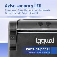iggual TP9000 label printer Direct thermal 203 x 203 DPI 300 mm/sec Wired Ethernet LAN, view image 29 of 38