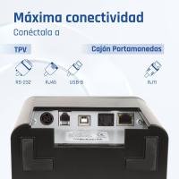 iggual TP9000 label printer Direct thermal 203 x 203 DPI 300 mm/sec Wired Ethernet LAN, view image 4 of 38