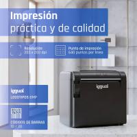 iggual TP9000 label printer Direct thermal 203 x 203 DPI 300 mm/sec Wired Ethernet LAN, view image 26 of 38