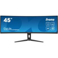 iiyama G-MASTER 45’’ Dual QHD VA panel with KVM switch, USB-C dock and RJ45 (LAN) and height adjustable stand