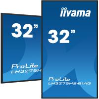 iiyama LH3275HS-B1AG Signage Display Digital signage flat panel 81.3 cm (32'') LCD Wi-Fi 500 cd/m² Full HD Black Built-in processor Android 11 24/7