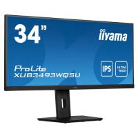 iiyama ProLite 34” IPS ultra-wide screen with height adjustable stand