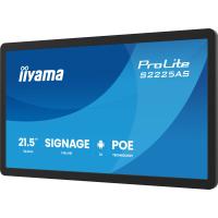 iiyama ProLite S2225AS-B1P Digital signage flat panel 54.6 cm (21.5'') LCD Wi-Fi 500 cd/m² Full HD Black Built-in processor, view image 7 of 8