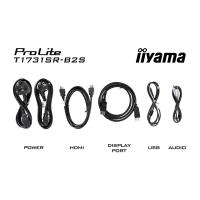 iiyama ProLite T1731SR-B2S computer monitor 43.2 cm (17'') 1280 x 1024 pixels SXGA LCD Touchscreen Table Black, view image 16 of 32