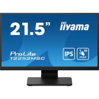 iiyama ProLite T2252MSC-B2AG computer monitor 54.6 cm (21.5'') 1920 x 1080 pixels Full HD LCD Touchscreen Black
