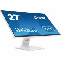 iiyama ProLite T2752MSC-W1 computer monitor 68.6 cm (27'') 1920 x 1080 pixels Full HD LED Touchscreen White