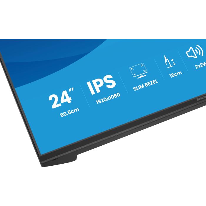 iiyama ProLite XB2491HS-B1 computer monitor 60.5 cm (23.8'') 1920 x 1080 pixels Full HD Black — image 11 of 40