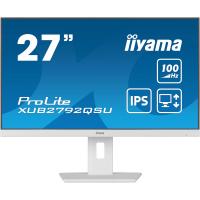 iiyama ProLite XUB2792QSU-W6 computer monitor 68.6 cm (27'') 2560 x 1440 pixels Wide Quad HD LED White