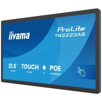 iiyama TW2223AS-B3P Signage Display Interactive flat panel 54.6 cm (21.5'') Wi-Fi 450 cd/m² Full HD Black Touchscreen, view image 4 of 26