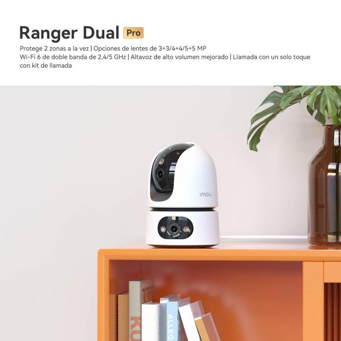Imou Ranger Dual Pro 6MP IP security camera Indoor 2304 x 1296 pixels Desk — image 18 of 66