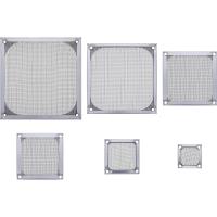 InLine Fan grid aluminium filter, 92x92mm