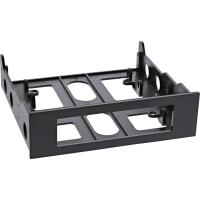 InLine Floppy installation frame with screws, black
