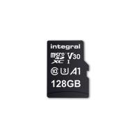 Integral 128GB MICRO SDXC UHS-1 U3 CL10 V30 A1 UP TO 100MBS READ 50MBS WRITE