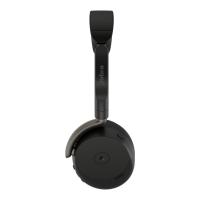 Jabra Evolve3 65 Flex MS - USB-A with Dongle - Black (Wireless Charging Pad), view image 7 of 16