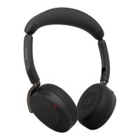 Jabra Evolve3 65 Flex MS - USB-C with Dongle - Black