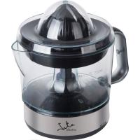 JATA EX421 juice maker Hand juicer 40 W Black, Stainless steel, Transparent