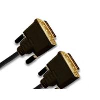 Jou Jye Computer DVI-D, plug 24+1p / plug 24+1p DVI cable 2 m Black