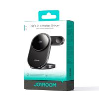JOYROOM JR-W17 mobile device charger Smartphone, Watch, Headphones Black Earth magnetic field Wireless charging Indoor, view image 2 of 4