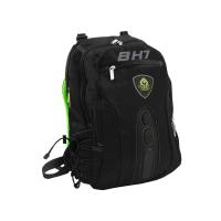 KeepOut BK7G backpack Black, Green Nylon